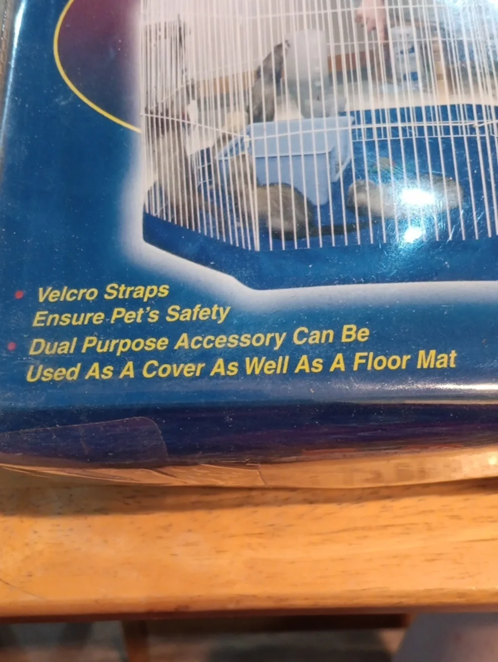 Small Pet Wire Cage Habitat - White